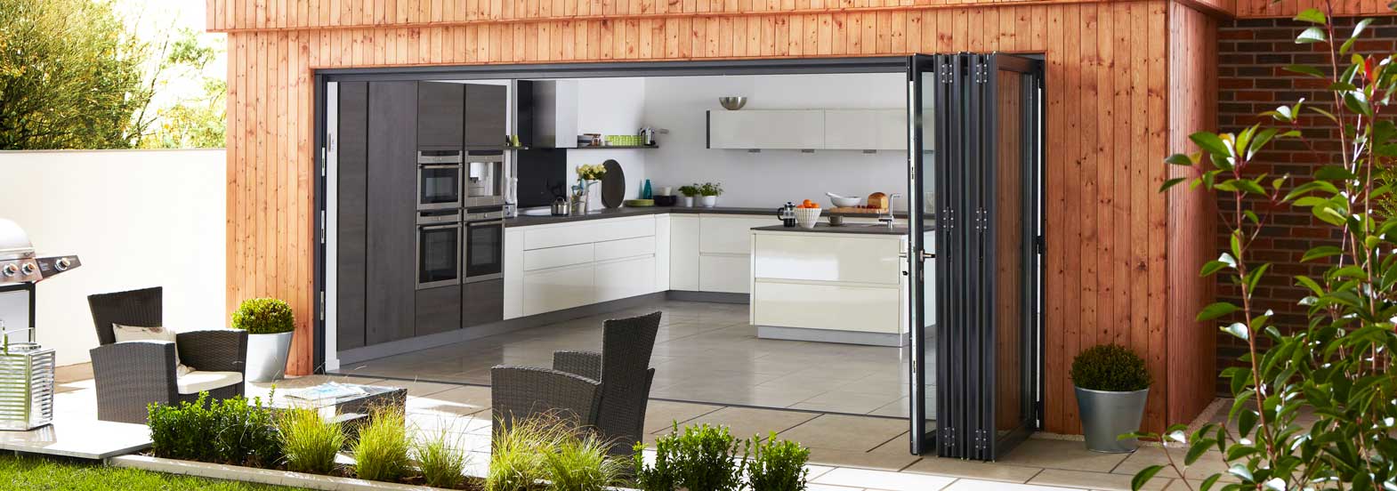 Aluminium Bi-fold Doors